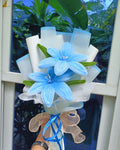 LIGHT BLUE LILIES