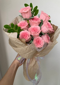 PINK ROSES BOUQUET