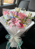 TULIP AND LILIES BOUQUET